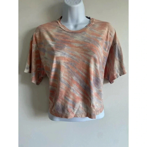 Daydreamer tie died crop top Tee SIZE XS - Picture 1 of 6